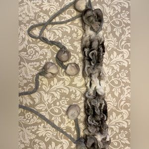 Gorgeous Chinchilla Adjustable Scarf
